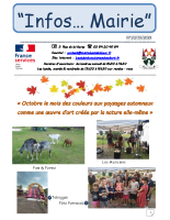 Infos…Mairie 2025 N°23